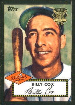 2002 Topps - 1952 Reprints #52R-13 Billy Cox Front