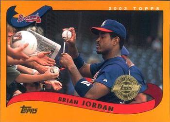 2002 Topps - Home Team Advantage #235 Brian Jordan  Front