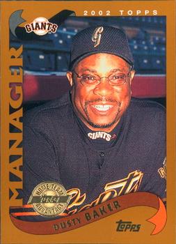 2002 Topps - Home Team Advantage #290 Dusty Baker  Front