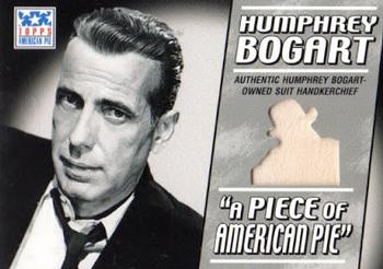 2002 Topps American Pie Spirit of America - A Piece of American Pie #HB Humphrey Bogart Front