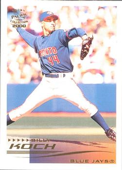 2000 Pacific Crown Collection #295 Billy Koch Front