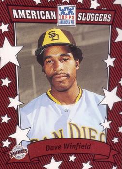 2002 Topps American Pie Spirit of America - American Sluggers Red #AS-DW Dave Winfield Front