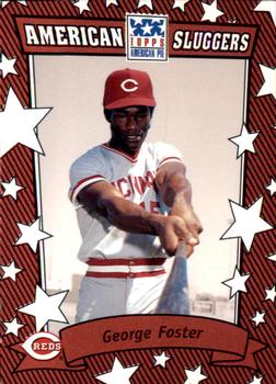 2002 Topps American Pie Spirit of America - American Sluggers Red #AS-GF George Foster Front