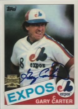 2002 Topps Archives - Autographs #TAA-GC Gary Carter Front
