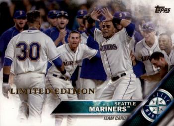 2016 Topps - Limited #79 Seattle Mariners Front