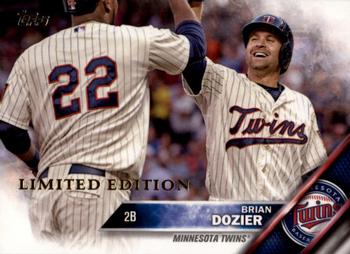 2016 Topps - Limited #308 Brian Dozier Front