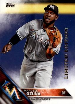 2016 Topps - Limited #572 Marcell Ozuna Front