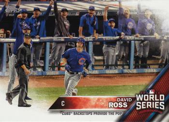 2016 Topps Chicago Cubs World Series Champions Box Set #WS-13 David Ross Front