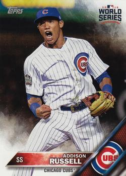 2016 Topps Chicago Cubs World Series Champions Box Set #WS-18 Addison Russell Front