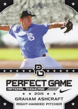 2015 Leaf Perfect Game National Showcase #87 Graham Ashcraft Front
