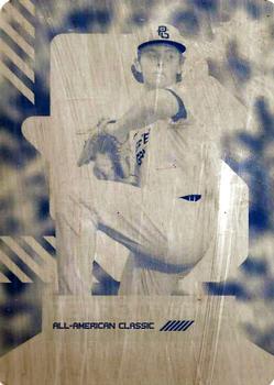 2015 Leaf Perfect Game National Showcase - All-American Classic - Printing Plate Yellow #GD-KK1 Karl Kauffmann Front