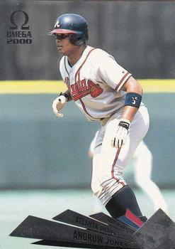 2000 Pacific Omega #12 Andruw Jones Front