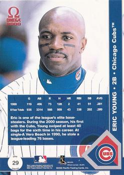 2000 Pacific Omega #29 Eric Young Back
