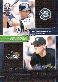 2000 Pacific Omega #233 Carlos Guillen / Aubrey Huff  Front