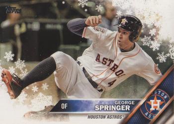 2016 Topps Holiday #HMW7 George Springer Front