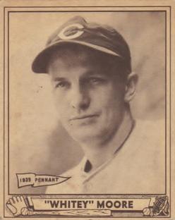 1940 Play Ball #150 Whitey Moore Front