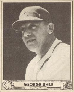 1940 Play Ball #239 George Uhle Front