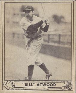 1940 Play Ball #240 Bill Atwood Front