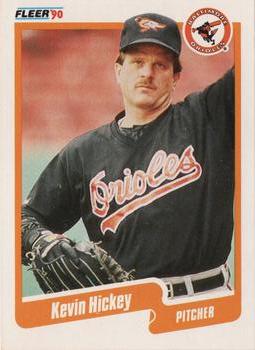 1990 Fleer #178 Kevin Hickey Front