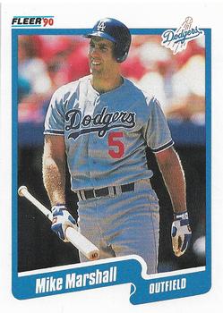 1990 Fleer #401 Mike Marshall Front