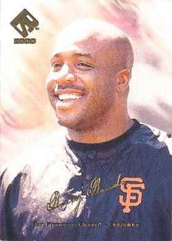 2000 Pacific Private Stock #127 Barry Bonds Front