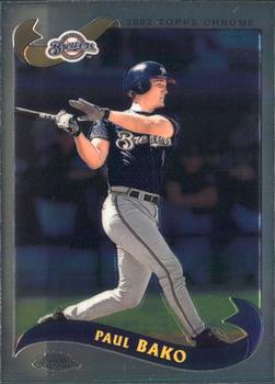 2002 Topps Traded & Rookies - Chrome #T71 Paul Bako Front