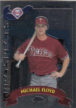 2002 Topps Traded & Rookies - Chrome #T124 Michael Floyd Front