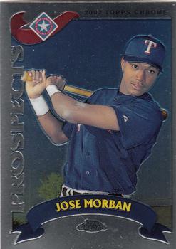2002 Topps Traded & Rookies - Chrome #T167 Jose Morban Front