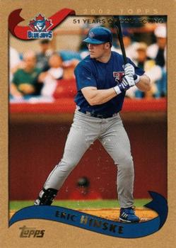 2002 Topps Traded & Rookies - Gold #T10 Eric Hinske  Front