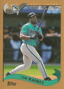 2002 Topps Traded & Rookies - Gold #T52 Tim Raines  Front