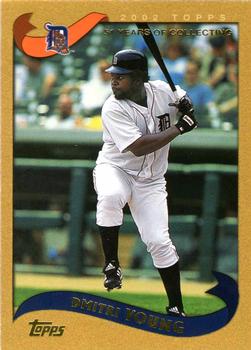2002 Topps Traded & Rookies - Gold #T56 Dmitri Young  Front