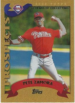 2002 Topps Traded & Rookies - Gold #T126 Pete Zamora  Front