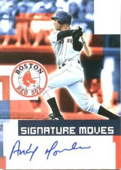2002 Topps Traded & Rookies - Signature Moves #TA-AM Andy Morales Front