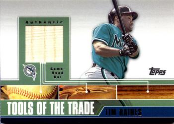 2002 Topps Traded & Rookies - Tools of the Trade Relics #TTRR-TR Tim Raines Front