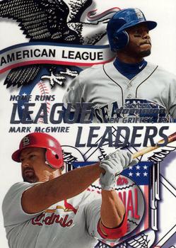 2000 SkyBox Dominion #1 Mark McGwire / Ken Griffey Jr. Front