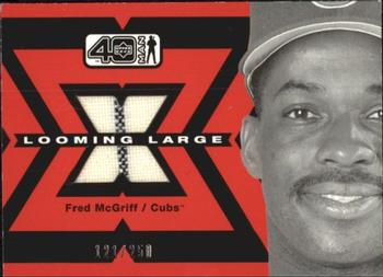 2002 Upper Deck 40-Man - Looming Large #L-FM Fred McGriff  Front