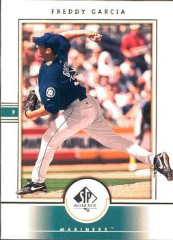 2000 SP Authentic #17 Freddy Garcia Front