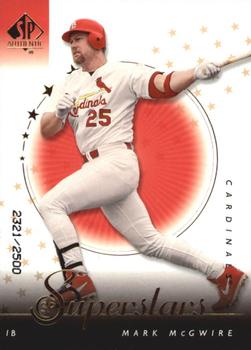 2000 SP Authentic #92 Mark McGwire Front