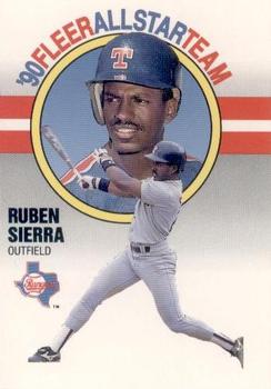 1990 Fleer - '90 Fleer All-Star Team #11 Ruben Sierra Front