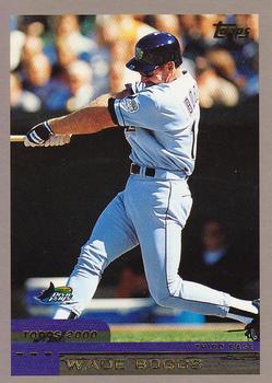 2000 Topps #3 Wade Boggs Front