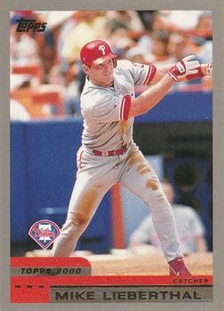 2000 Topps #10 Mike Lieberthal Front