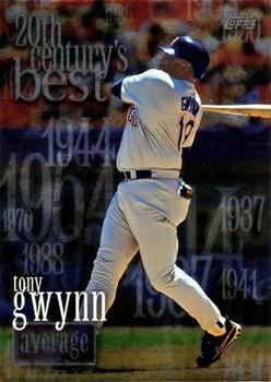2000 Topps #229 Tony Gwynn Front