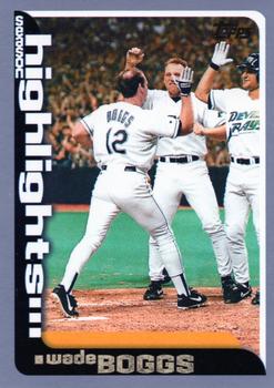 2000 Topps #458 Wade Boggs Front