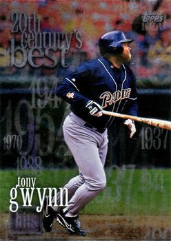 2000 Topps #468 Active Hits Leaders - Tony Gwynn Front