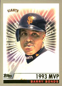 2000 Topps #476 Barry Bonds Front