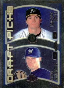 2000 Topps Chrome #451 Barry Zito / Ben Sheets Front
