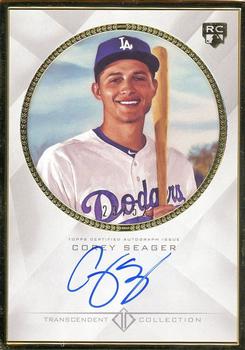 2016 Topps Transcendent Collection - Transcendent Collection Framed Autographs #TCA-CS Corey Seager Front