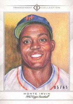 2016 Topps Transcendent Collection - Anniversary Sketch Reproductions #TSCR-5 Monte Irvin Front