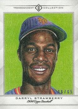 2016 Topps Transcendent Collection - Anniversary Sketch Reproductions #TSCR-44 Darryl Strawberry Front
