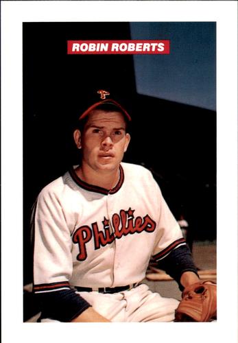 1990 Philadelphia Phillies Photocards #NNO Robin Roberts Front